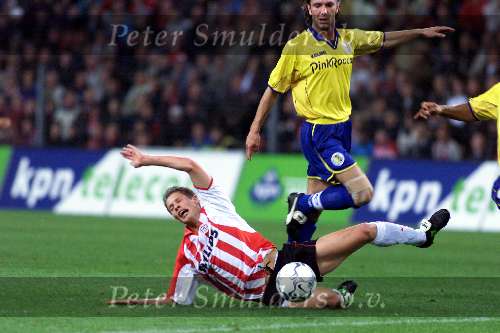 Eindhoven 27 oktober 2001
PSV-RKC 2-0
Theo Lucius en Peter v d Berg