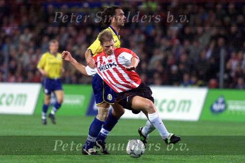 Eindhoven 27 oktober 2001
PSV-RKC 2-0
Theo Lucius en Peter v d Berg