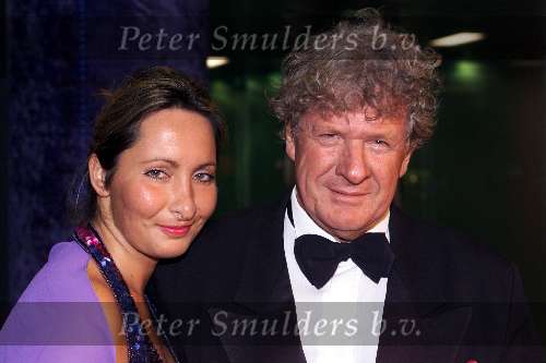 Amsterdam 12 Oktober 2001
Uitreiking Televizierring in de Heineken Music  
Willibrord Frequin met vriendin