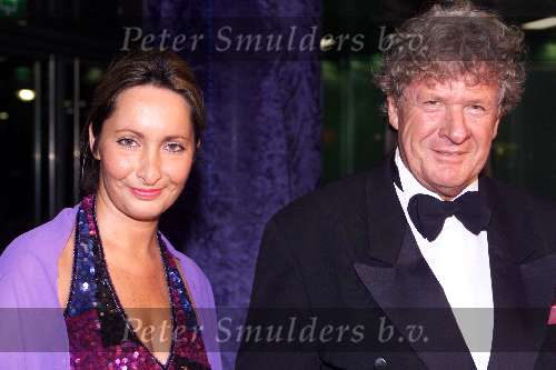 Amsterdam 12 Oktober 2001
Uitreiking Televizierring in de Heineken Music  
Willibrord Frequin met vriendin