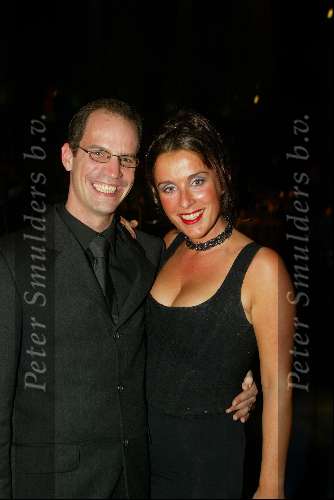 Amsterdam 25 oktober 2002
Televizierring 2002 in heineken music hall
Anick de Boer met vriend