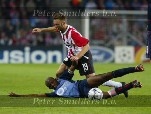 Eindhoven, 25 september 2002
PSV- Asenal FC , tweede wedstrijd in de championsleague
Eindstand 0-4
Dennis Rommedahl