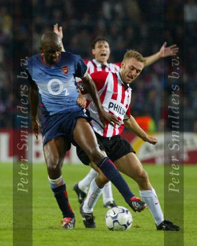 Eindhoven, 25 september 2002
PSV- Asenal FC , tweede wedstrijd in de championsleague
Eindstand 0-4
Dennis Rommedahl