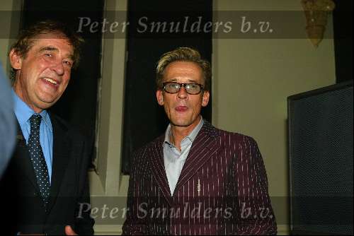 Amsterdam 1 oktober 2002
Gert Jan Droge met Jan Lenferink