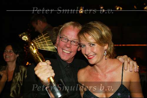 Hilversum 26 september 2002
Acadamy awards  2002 in studio 21
Jack Spijkerman met vrouw
