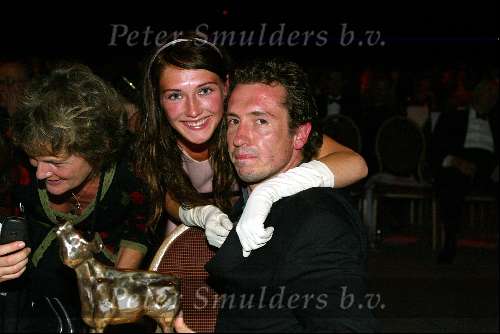 Utrecht 4 oktober 2002
Uitreiking gouden kalveren
Jacob Derwig en Carice v Houten