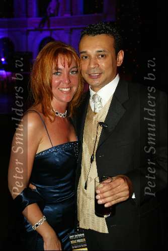 Rotterdam 5 oktober 2002
Rene Froger optreden in AHOY
Jeffrey Stubbs met vrouw
