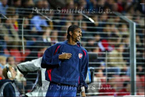 Eindhoven 25 september 2002
PSV-Arsenal 0-4
Kanu
