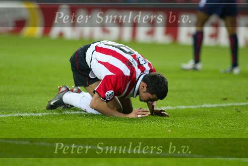 Eindhoven, 25 september 2002
PSV- Asenal FC , tweede wedstrijd in de championsleague
Eindstand 0-4
Kezman