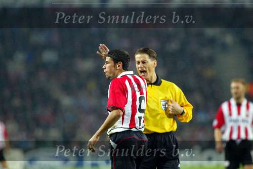 Eindhoven, 25 september 2002
PSV- Asenal FC , tweede wedstrijd in de championsleague
Eindstand 0-4
Kezman
