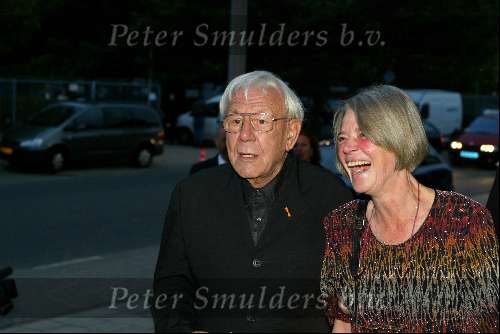Utrecht 4 oktober 2002
Uitreiking gouden kalveren
Louis v Gasteren met vrouw