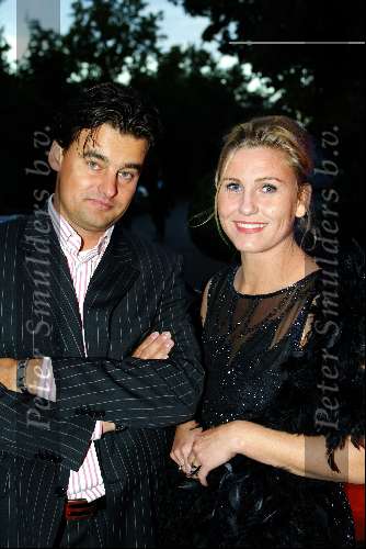 Hilversum 26 september 2002
Acadamy awards  2002 in studio 21
Wilfred Genee met Marie Carmen Oudendijk