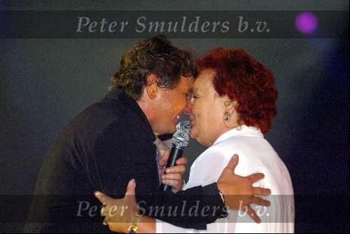 Rotterdam 5 oktober 2002
Rene Froger optreden in AHOY
Bolle Jan en Mien Froger