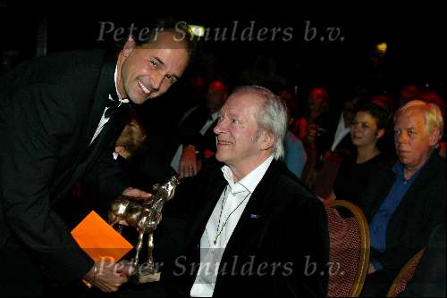 Utrecht 4 oktober 2002
Uitreiking gouden kalveren
Ramses Shaffy en Pieter Fleury