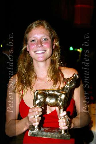 Utrecht 4 oktober 2002
Uitreiking gouden kalveren
Sophie Hilodebrand