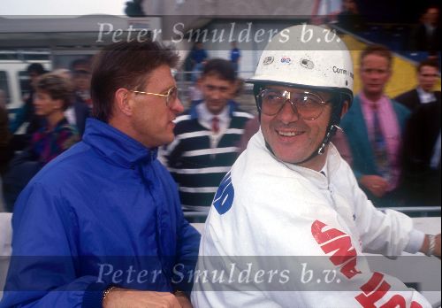 Gerrie Kneteman op de motor