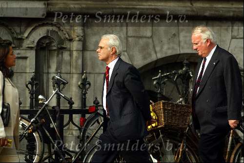 Amsterdam 3 oktober 2003
Huib Boermans  en Carel Dodewaard ( direkteur tros )