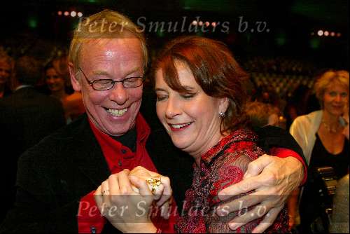 Amsterdam 25 oktober 2002
Televizierring 2002 in heineken music hal
Jack Spijkerman met vrouw