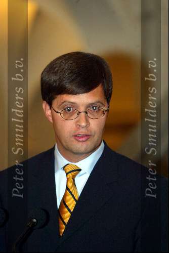 Den Haag 10 oktober 2003
persconferentie Jan Peter Balkenende