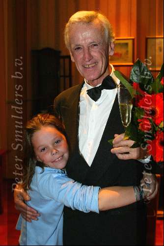 Amersfoort 12 oktober 2003
Premiere zeg ns Aa in de flint
Manfred de Graaf met dochter