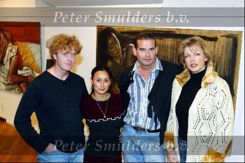 Badhoevedorp 30 oktober 2002
Nico Vrielink, Jeane Vrielink, Sylvia Crevels en Jan v d Heyden