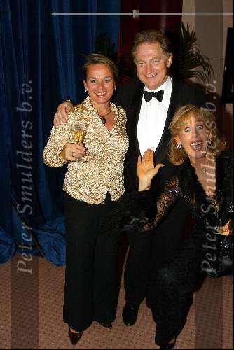 Amsterdam 19 oktober 2002
Feest Eddy Doornbos in Sheraton Schiphol
Gerard Fagel met vrouw en joke Bruijs