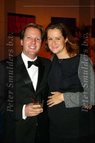 Amsterdam 19 oktober 2002
Feest Eddy Doornbos in Sheraton Schiphol
Pauline Huizinga en Michel Mol