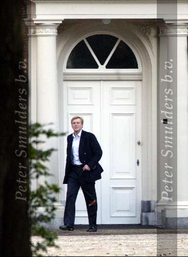Den Haag 5 oktober 2003
Prins Willem Alexander bij Huis ten Bosch