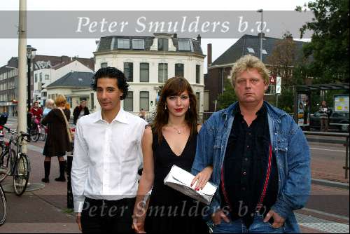 Utrecht 3 oktober 2003
Uitreiking gouden kalveren in schouwburg utrecht]
Tekla Reuten en Theo v Gogh