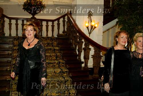 Amsterdam 6 oktober 2003
Beau Monde Awards in het amstel hotel
Viola Holt en Catherine Keyl