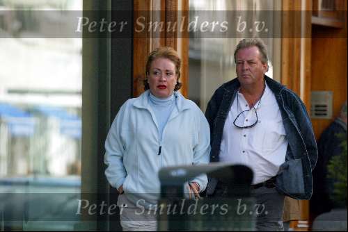 Amsterdam 12 oktober 2003
Conny Mus en Viola Holt op pc hooftstraat