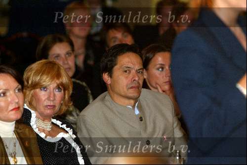 Amsterdam 1 oktober 2003
Avond tbv borstkankerbestrijding in het amstel hotel.
Willeke Alberti met vriend