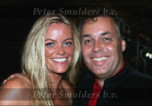Hong Kong 11 oktober 2004
Princess Model of the world verkiezing.
Aad Ouborg met Inge de Bruijn