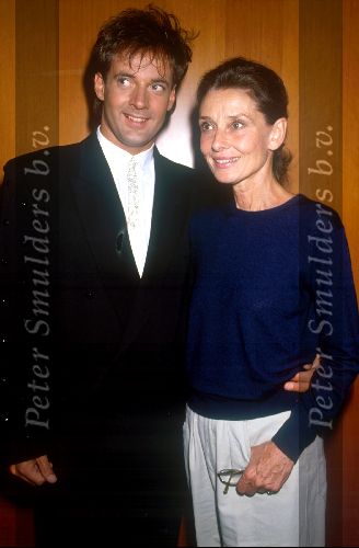 Hilversum, 26 Augustus 1990
Gerard Joling met Audrey Hepburn
