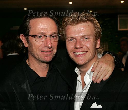 Amsterdam 21 oktober 2004
Uitreiking van de televizierring in HMH.
Bastiaan Ragas en Eric v Tijn