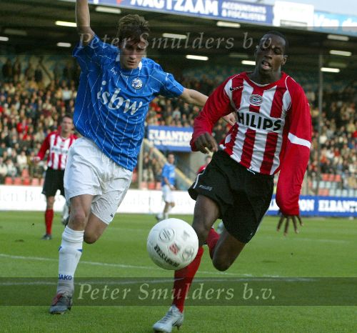 Den bosch, 7 november 2004
FC Den bosch-PSV, eindstand 0-3
Beasley