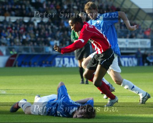 Den bosch, 7 november 2004
FC Den bosch-PSV, eindstand 0-3
Beasley
