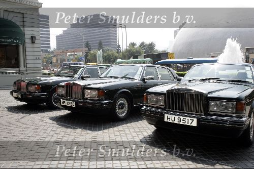 Hong Kong 8 oktober 2004
Princess Model of the world verkiezing.
3 bentley\'s