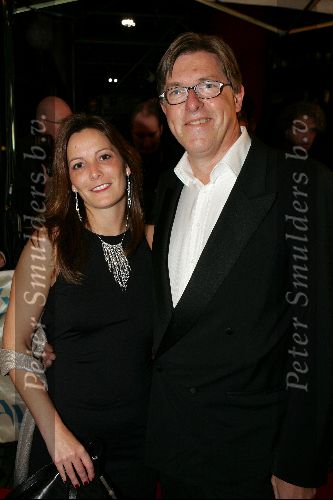 Amsterdam 21 oktober 2004
Uitreiking van de televizierring in HMH.
Bert v d Veer met een vriendin