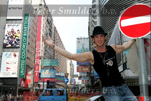 Hong Kong 11 oktober 2004
Princess Model of the world verkiezing.
Charly Luske
