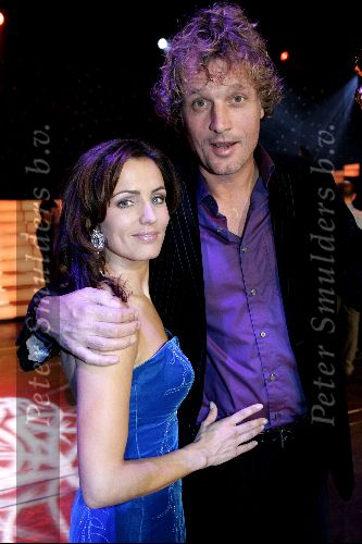 Hilversum 30 september 2004
Uitreiking Gouden beelden in studio 21
Daphne Bunskoek en Jeroen Pauw