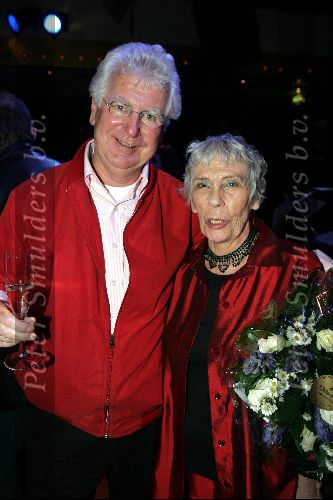 Amsterdam 28 oktober 2004
Presentatie dvd de Fabriek.
Gerard Cox met Elisabeth Versluis