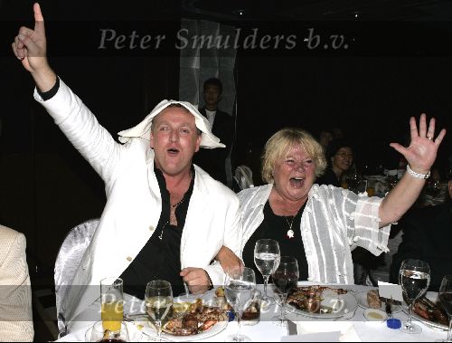 Hong Kong 8 oktober 2004
Princess Model of the world verkiezing.
Gordon en Tineke de Nooy