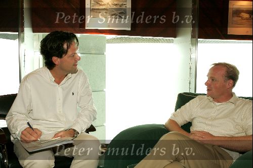Hong Kong 9 oktober 2004
Prins Carlos en Guido den Aantrekker