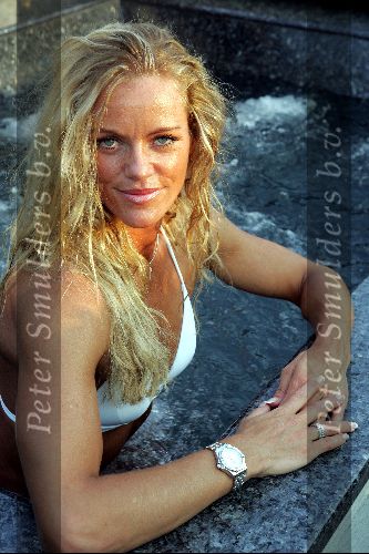 Hong Kong 9 oktober 2004
Princess Model of the world verkiezing.
Inge de Bruijn in Jacuzzi