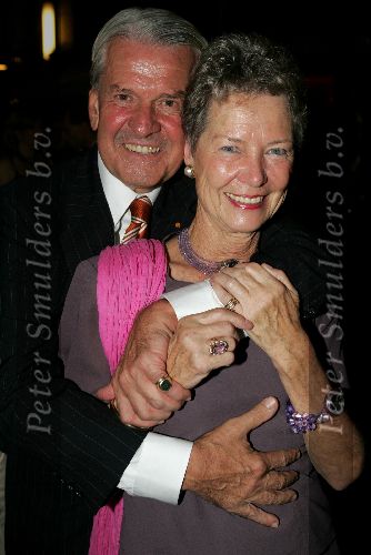 Hong Kong 9 oktober 2004
Princess Model of the world verkiezing.
Jaap Rost Onnes met vrouw Mary