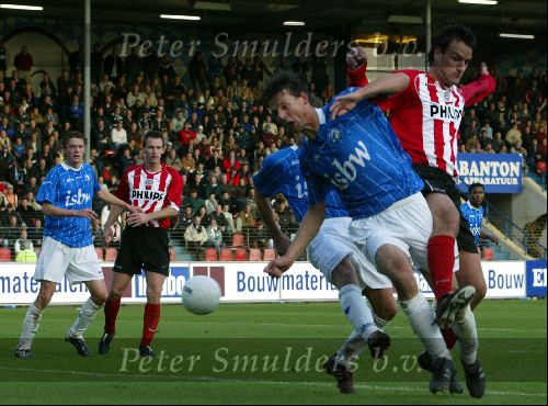 Den bosch, 7 november 2004
FC Den bosch-PSV, eindstand 0-3
Jan Vennegoor of Hesselink