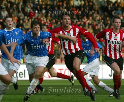 Den bosch, 7 november 2004
FC Den bosch-PSV, eindstand 0-3
Jan Vennegoor of Hesselink