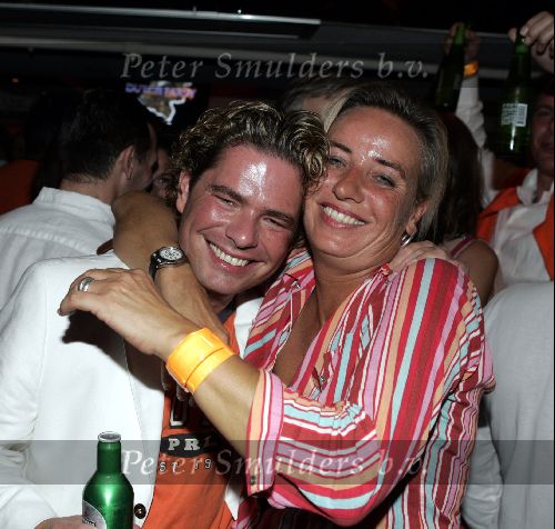 Hong Kong 9 oktober 2004
Princess Model of the world verkiezing.
Petra Ouborg en Jeroen v d Weijden