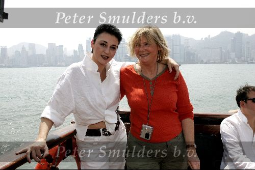 Hong Kong 8 oktober 2004
Princess Model of the world verkiezing.
Jo Lemaire